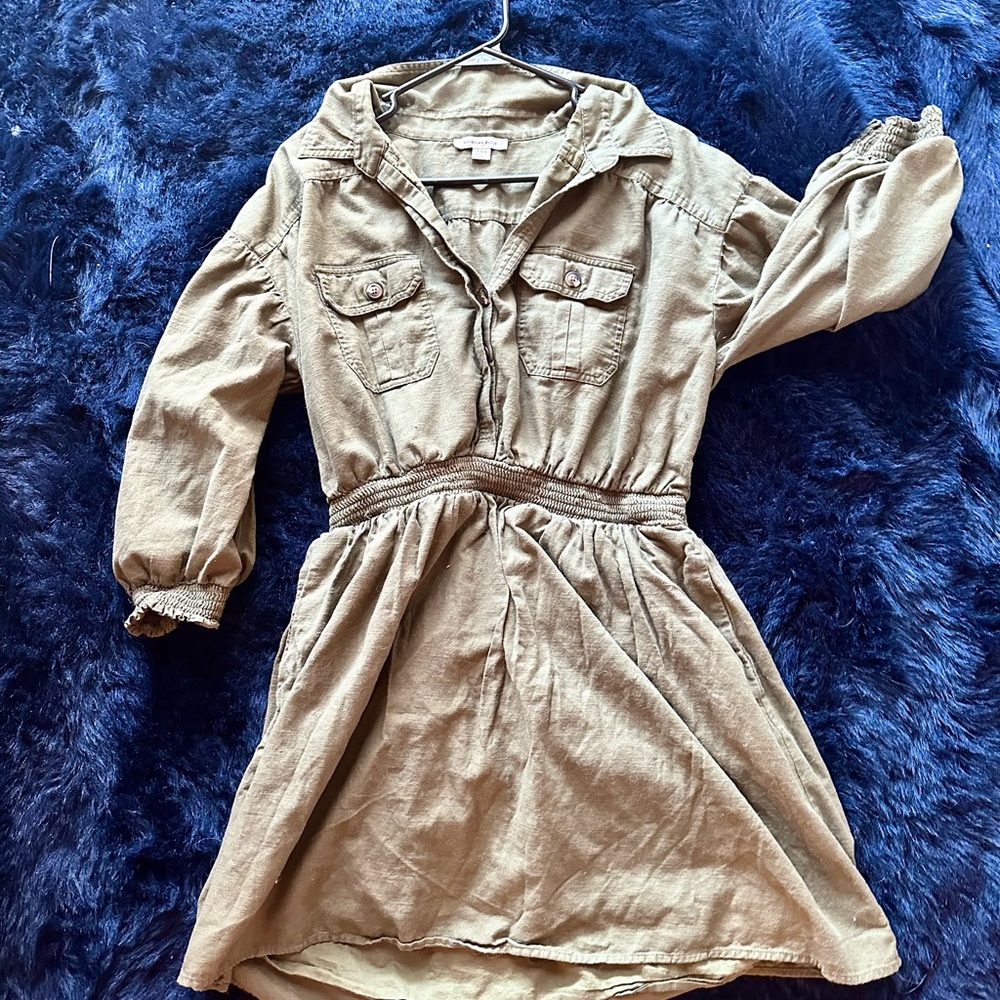 American eagle army green dress